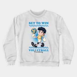 Volley Ball Victory Crewneck Sweatshirt